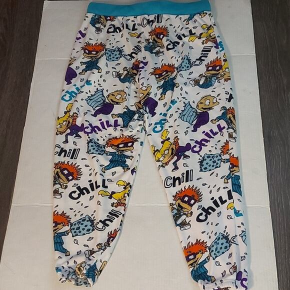 Rugrats Nickelodeon Drawstring Pajamas M Kidcore Cozycore Casual Cartooncore - Picture 3 of 6